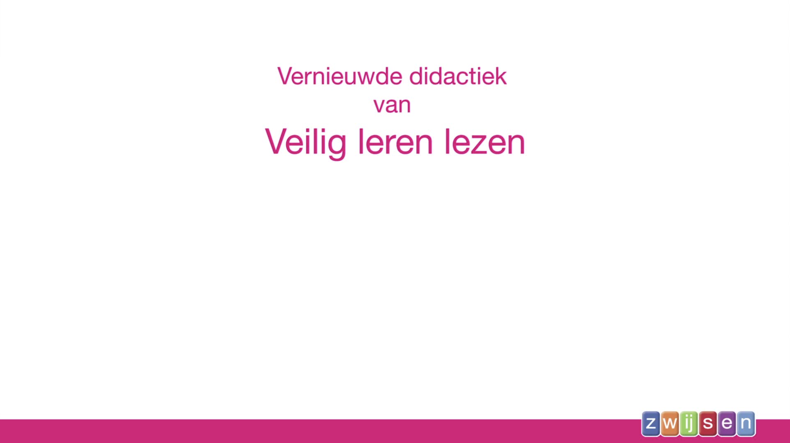 Didactiek leesonderwijs 